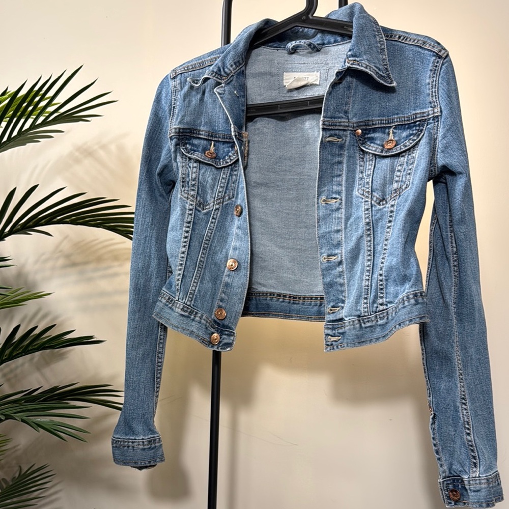 H&M Light Blue Denim Jacket